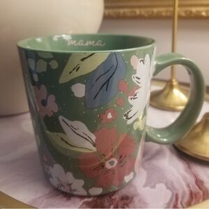 Threshold MAMA Green Floral Mug